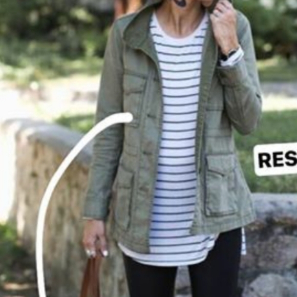 GAP lot of 2 tees long sleeve luxe soft white & black, pink & white stripes M L - Picture 3 of 14